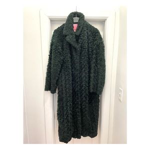 Kate Spade textured curly coat Fall 2019 Madison Avenue Collection